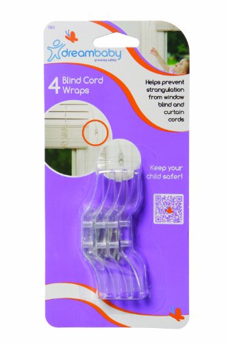Dreambaby Blind Cord Wraps (Pack Of 4, Transparent)