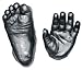 Anika-Baby BabyRice 3D Baby Casting Kit (Pack of 12, Large, Metallic Pewter)