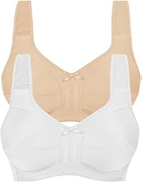 Naturana Pack de 2 Sujetadores de alivio sin aros 86136