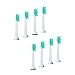 Produktbild BigbigWo 8 stk (2 x 4pk) Standard Bürstenköpfe für Philips Sonicare HX6512 EasyClean Elektrische Zahnbürste Ersatzbürsten Aufsteckbürsten