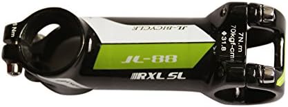 RXL SL Carbon Stem Aluminum Package Carbon Bicycle Stems Road MTB Bike Parts 3K Glossy Green 31.8*80/90/100/110mm (110mm)