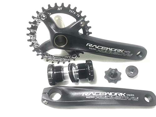 CELT er Ensemble pédalier VTT en aluminium CNC pour chaîne de vélo 32/34/36 dents, 34t