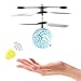 Produktbild RCtown RC Flying Ball mit Fernbedienung, RC Infrarot-Induktion Hubschrauber Ball, eingebaute Schillernde Farbe-Wechselnden LED-Lichter Geschenk für Kinder und Teenager (Weiß)