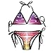 Produktbild Fashion Women Colorful Music Printing Sexy Two-Piece Bikini Set Beach Bathing Suit
