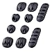 Price comparison product image Ganvol 10 Pack Mobile Phone Cable Tidy Clips, Desktop Anti-Slip Cord Holder, Avoid Charging Cable Tip from Slipping, Leave no Residue After Easy Removal, Office Desk Wire Organizer, Cable Fixing Kit