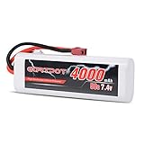 【Schnell aufgeladen】 Diese LiPo-Batterie kann dauerhafte und leistungsstarke Energie liefern und Hochspannung sofort entladen