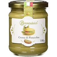 Crema di Pistacchio con il 40% di pistacchi di Sicilia, ideale per la colazione, ma soprattutto per farcire dolci - 190g