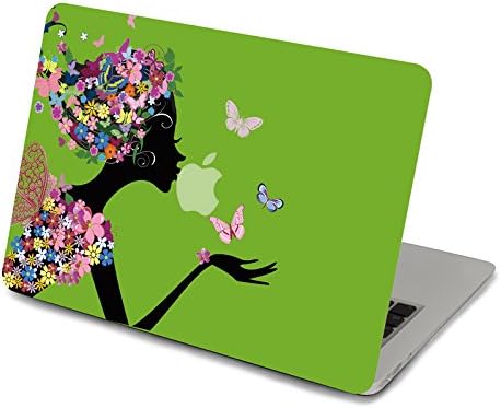 MacBook 12" Retina Decal Air sticker Front cover Skin Butterfly girl ( 12" with Retina)