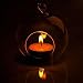Produktbild Kristall Glas Kerzenhalter Hängend Kerze Halter Leuchter Zuhause Hochzeit Party Abendessen Dekor Lights Candle Holder Table Decoration Wedding Christmas Valentine's Day Gift Hirolan (12cm)