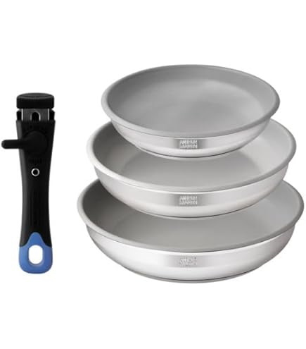 Arthur Martin, Ensemble De Cuisine 8 Pièces En Acier