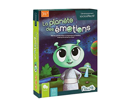 Placote-La planète des Émotions Jeu éducatif 3 1/2-7 1/2 Ans, PLA20