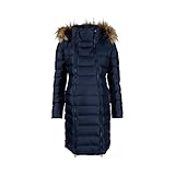 Auch der Kunstfellbesatz aus Fake Fur kann dank Reißverschluss je nach Laune vom Umstands-Mantel abgenommen werden