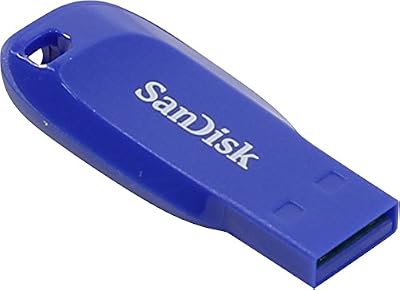 SanDisk SDCZ50C-064G-B35BE Clé USB 2.0 64 Go Bleu électrique