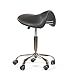 Urbanity hairdressing cutting beauty manicure nail salon chair saddle stool black