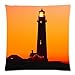 Produktbild hat-bag Amazing Lighthouse Art and Beautiful Scenery Decorative Pillow Case Pillowcase 18x18 (Twin Sides)