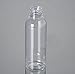 SelfTek 6Pcs 75ml Empty Refillable Bottle Portable Travel Transparent Press Bottles Cosmetic Makeup Bottles Container