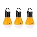 Produktbild KZKR Portable LED Campinglampe Laterne Zelt Leuchtmittel Zeltlampe Glühbirne für Camping, Wandern ,Abenteuer,Angeln, Garage, Notfall, Stromausfall, batteriebetrieben Camping Ausrüstung für drinnen und draußen Y233 (3gelb)
