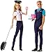 Price comparison product image Barbie Pink Passport Pilot Doll and Accessory Set - 2 Pack