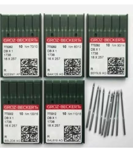 CKPSMS-100 – Aghi Per Macchine Da Cucire Industriali Flying Tiger DPX17 18/110 (Confezione Da 100)