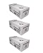 Produktbild 3X Eurotone Toner Cartridges für Kyocera FS-6025MFP - ersetzen TK-475 Patronen - kompatible XXL Premium Alternative - Non OEM