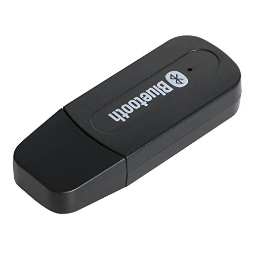 TRIXES Bluetooth USB Empfänger – Doungle für HiFi Stereoanlagen oder Autoradio mit 3,5 mm Stecker für AUX Eingang, Musik – Streaming, A2DP – kompatibel - 4