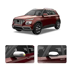 Amazon Brand- Eono Car Accessories for Venue (2019 Onward) ORVM Mirror Cover with Indicator Cut