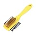 Produktbild sourcingmap® Haushalt Gelb Kunststoff Griff Kleidung Schuhe Waschen Reinigung Scheuerbürste