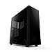 Produktbild anidees AI Crystal XL Lite Version Full Tower Gehärtetem Glas ATX PC Gaming Gehäuse Unterstützung 480/360 Radiator Fan-less Version - Schwarz AI-CL-XL-Lite