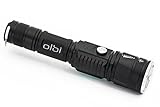 Taktische LED Taschenlampe von Olbi - Wiederaufladbare...