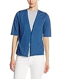  Bonita Damen Strickjacke 1205312, Gr. 42 (Herstellergröße: XL), Blau (morning blue 6974)