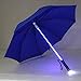 Produktbild VCB 7 LED Light Saber Light Up Regenschirm Laserschwert Light up Golf Regenschirme - blau