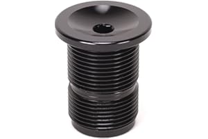 Jet BMX Fork Pre Load Top Cap - Black / H24 / M24 x 1.5mm