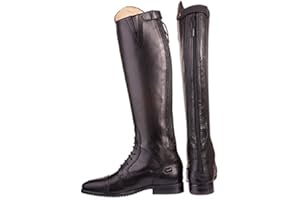 HKM Valencia 4057052092138 - Botas de equitación para adultos, longitud estándar/eng9100, color negro, 35, 4057052092138