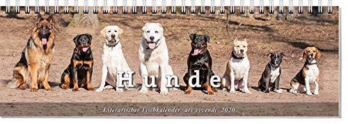 Tischkalender Hunde 2020: Terminplaner mit 53 Farbfotografien