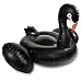 Produktbild Goods & Gadgets Aufblasbare Flamingo Luftmatratze Schwan Matratze Luftbett Badeinsel Schwimminsel 200 x 160 cm; Schwarz