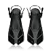 Produktbild Leucothea Stilvolles Design Komfort Schnorcheln Schwimmflossen Tauchflossen Flippers mit verstellbarer Ferse