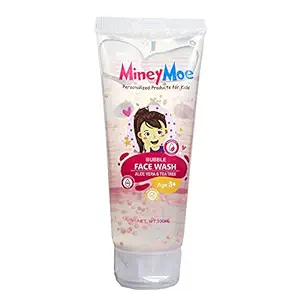 MineyMoe Bubble Face Wash for Girls Age 3+