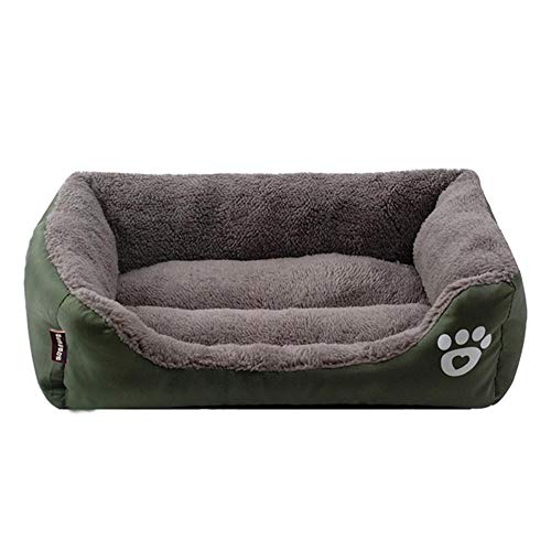 Preisvergleich Produktbild AOLVO Orthopädisches Hundesofa, unkaubares Hundebett, wasserdicht, Hundehüttenbett, orthopädische Entlastung, selbstwärmende und gemütliche Schlafmatratze, Memory-Foam für Hunde und Katzen