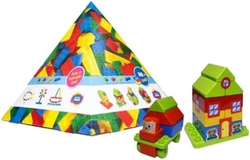 Game Movil Combis Piramide Building Set (144-Piece, Multi-color)