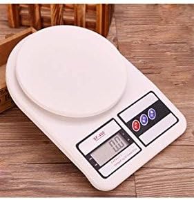 Skycandle Electronic Kitchen Weighing Scale (Capacity: 10 Kg) , White