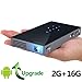 Produktbild C-TK HD Smart Projektor, Wifi2.4G 5G Android 7.1 Bluetooth Quad-Core CPU 2Gplus16G Lining 5000mAH Akku Kann Handy Aufladen, erfüllen Büro, Familie, Outdoor,1Gplus8G