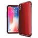 Produktbild X-Doria Kompatibel 2018 iPhone XS Max, iPhone 6.5 Zoll Hülle, Defense Lux (DropShield) Serie, Militärischer Grad Tropfen Getestet von 3m, Schützender Case für Apple iPhone XS Max, Rotes Leder