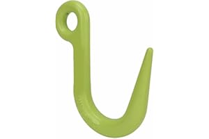 FOCKETY Lifting Hook, Alloy Steel 2 Ton Strong Load Bearing Large Opening Crane Hoist Hook, Universal Heavy Duty Crane Hook for Construction Engineering, Factory Lifting, Harbor Hoisting