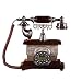 Produktbild Gib niemals auf Retro Mode kreative antike Vintage Home Wired Festnetz antiken europäischen Telefon