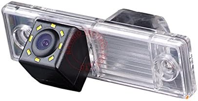 Uni Coba Waterproof Rear View Camera 170 ° Angle Night Vision Car Rear View Camera Parking Aid 628 x 586 Pixel Reversing System with Number Plate Light (Black) for Joy HHR Matiz Chevrolet Cruze Estate Lacetti Nubira Lumina Exclusive Captiva Sport