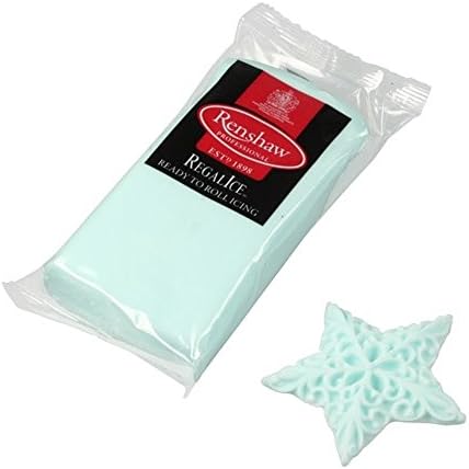 Renshaw Fondant Icing Duck Egg Blue 250 Gram