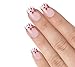 Elegant Touch Statement French Nails - Bombay Dreams (Medium Length)