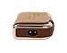 Kemei 2 in 1 Leather Case Men Electric Shaver Reciprocating Rechargeable and Cordless Razor Vintage km-5600 Coffee