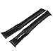 Price comparison product image BQLZR Universal Car Seat Gap Filler Pad In Black With Spacer Protective Case And Slot Plug Car Gap Filler Pack Of 2