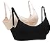iLoveSIA Womens Breastfeeding Nursing Bra Black+Pink Size L Fit 34CD 36BC 38AB